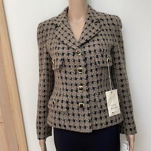 Saks Herbert Grossman wool blazer